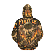 Load image into Gallery viewer, Operation Firefly 555th Men's All Over Print Hoodie (USA Size) (Model H13)