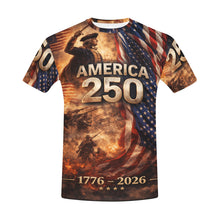 Load image into Gallery viewer, AOP T Shirt - America 250 Years