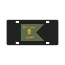 Load image into Gallery viewer, Army - Guidon - WAC DET - USARV Classic License Plate
