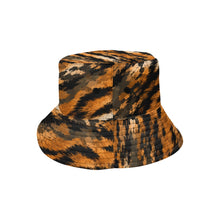 Load image into Gallery viewer, Men's All Over Print Bucket Hat - tiger-fur camouflage