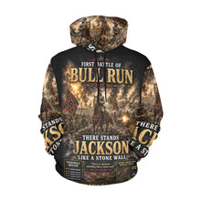 Load image into Gallery viewer, There is Jackson standing like a stone wall. Men's All Over Print Hoodie (USA Size) (Model H13)
