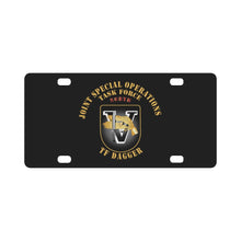 Load image into Gallery viewer, 5th SFG - Task Force Dagger X 300 Classic License Plate