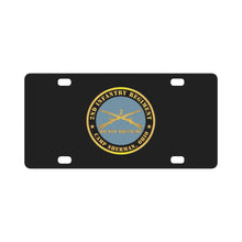 Load image into Gallery viewer, Army - 2nd Infantry Regiment Branch - Do Not Touch Me - Camp Sherman, Ohio X 300 Classic License Plate