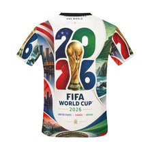 Load image into Gallery viewer, FIFA World Cup 2026 Men's All Over Print Crew Neck T-Shirt