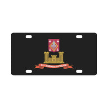 Load image into Gallery viewer, Army - 51st Engineer Battalion w Br - Ribbon X 300 Classic License Plate