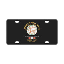 Load image into Gallery viewer, Army - MFO - North Camp - Egypt - Army Peacekeeping X 300 Classic License Plate