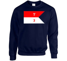Load image into Gallery viewer, Army - 2nd Squadron, 7th Cavalry Guidon Classic T Shirt, Crewneck Sweatshirt, Hoodie, Long Sleeve