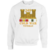 Load image into Gallery viewer, Army - 249th Engineer Battalion - Eng Branch - Cold War Veteran W Cold Svc - Classic T Shirt, Crewneck Sweatshirt, Hoodie, Long Sleeve