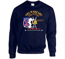 Load image into Gallery viewer, Army - 10th Mountain Division - Ski Warfare - Ski Combat - Winter Warfare X 300 Classic T Shirt, Crewneck Sweatshirt, Hoodie, Long Sleeve