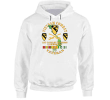 Load image into Gallery viewer, Vietnam Combat Veteran W 1st Cav Dui X 300 Classic T Shirt, Crewneck Sweatshirt, Hoodie, Long Sleeve