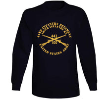 Load image into Gallery viewer, Army - 442nd Infantry Regiment - 100th Infantry Battalion - Us Army W Br X 300 Classic T Shirt, Crewneck Sweatshirt, Hoodie, Long Sleeve