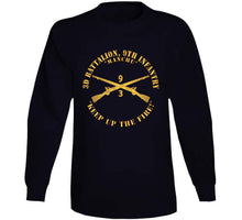 Load image into Gallery viewer, Army - 3d Bn 9th Infantry Regiment - Keep Up The Fire W In Branch X 300 Classic T Shirt, Crewneck Sweatshirt, Hoodie, Long Sleeve