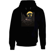 Load image into Gallery viewer, Wolfman Attacking Moon Forest - X 300 Classic T Shirt, Crewneck Sweatshirt, Hoodie, Long Sleeve