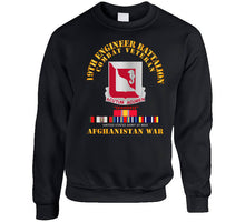 Load image into Gallery viewer, Army 19th Engineer Battalion Afghanistan War W Svc Classic T Shirt, Crewneck Sweatshirt, Hoodie, Long Sleeve