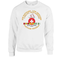 Load image into Gallery viewer, 6th Battalion, 14th Artillery Regiment - Dui - Vn Svc Bar - Top X 300 Classic T Shirt, Crewneck Sweatshirt, Hoodie, Long Sleeve