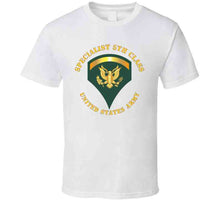 Load image into Gallery viewer, Army - Specialist 5th Class - Sp5 Classic T Shirt, Crewneck Sweatshirt, Hoodie, Long Sleeve