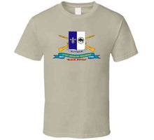Load image into Gallery viewer, Army - 371st Infantry Regiment - Black Devils (v0) W Br - Ribbon Classic T Shirt, Crewneck Sweatshirt, Hoodie, Long Sleeve
