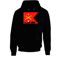 Load image into Gallery viewer, Union Army - Bravo Battery 1st Rhode Island Light Artillery With Guidon In Back Classic T Shirt, Crewneck Sweatshirt, Hoodie, Long Sleeve