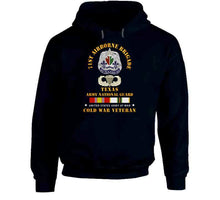 Load image into Gallery viewer, Army - 1st Airborne Bde - Txarng - Cold War Vet Wo Parachute W Cold Svc X 300 Classic T Shirt, Crewneck Sweatshirt, Hoodie, Long Sleeve