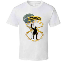 Load image into Gallery viewer, Army - Infantry - Follow Me - Ranger Tab - Paratrooper X 300 Classic T Shirt, Crewneck Sweatshirt, Hoodie, Long Sleeve