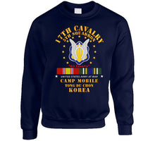 Load image into Gallery viewer, Army - 5th Squadron 17th Cavalry - Air Cav - Camp Mobile Korea W Kdsm Svc Classic T Shirt, Crewneck Sweatshirt, Hoodie, Long Sleeve