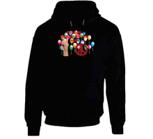 Load image into Gallery viewer, Army - Please World Peace Now W Peace Sign, Hand - Balloons X 300 Classic T Shirt, Crewneck Sweatshirt, Hoodie, Long Sleeve