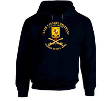 Load image into Gallery viewer, 113th Cavalry Regiment - Cav Br - Dui - 1st Squadron W Red Regt Txt X 300 T Shirt
