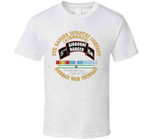 Load image into Gallery viewer, 5th Ranger Infantry Company - Airborne - Korea W Svc Ribbons X 300 Classic T Shirt, Crewneck Sweatshirt, Hoodie, Long Sleeve