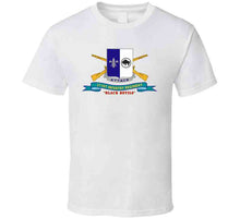 Load image into Gallery viewer, Army - 371st Infantry Regiment - Black Devils (v0) W Br - Ribbon Classic T Shirt, Crewneck Sweatshirt, Hoodie, Long Sleeve