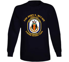 Load image into Gallery viewer, Navy - Uss John S. Mccain (ddg-56) Classic T Shirt, Crewneck Sweatshirt, Hoodie, Long Sleeve