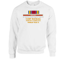 Load image into Gallery viewer, Army - Camp Mckall, Nc W Svc Wwii W Streamer X 300 Classic T Shirt, Crewneck Sweatshirt, Hoodie, Long Sleeve
