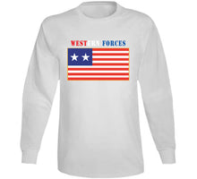 Load image into Gallery viewer, Flag - Western Forces - 2 Star Flag W Txt Long Sleeve Tee