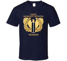 Load image into Gallery viewer, Emblem - Warrant Officer - Cw6 - Veteran X 300 T Shirt