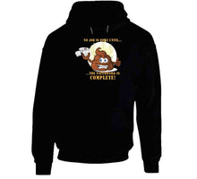 Load image into Gallery viewer, No Job Is Done Until The Paperwork Is Complete - Shit Emoji Classic T Shirt, Crewneck Sweatshirt, Hoodie, Long Sleeve