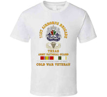 Load image into Gallery viewer, Army - 1st Airborne Bde - Txarng - Cold War Vet Wo Parachute W Cold Svc X 300 Classic T Shirt, Crewneck Sweatshirt, Hoodie, Long Sleeve