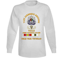 Load image into Gallery viewer, Army - 1st Airborne Bde - Txarng - Cold War Vet Wo Parachute W Cold Svc X 300 Classic T Shirt, Crewneck Sweatshirt, Hoodie, Long Sleeve