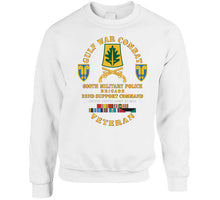 Load image into Gallery viewer, Gulf War Combat Vet - 800th Mp Brigade - Ssi, 22nd Support Command Ssi W Gulf Svc X 300 Classic T Shirt, Crewneck Sweatshirt, Hoodie, Long Sleeve