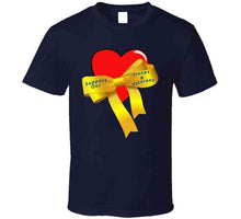 Load image into Gallery viewer, Army - Heart - Yellow Ribbon - Support Troops And Vets X 300 Classic T Shirt, Crewneck Sweatshirt, Hoodie, Long Sleeve