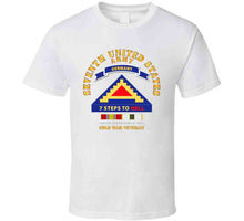 Load image into Gallery viewer, Army - 7th Unites States Army - 7 Steps To Hell W Germany Tab - Ss W Cold War Svc X 300 Classic T Shirt, Crewneck Sweatshirt, Hoodie, Long Sleeve