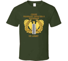 Load image into Gallery viewer, Army - Emblem - Warrant Officer 5 - Cw5 W Eagle - Veteran Classic T Shirt, Crewneck Sweatshirt, Hoodie, Long Sleeve