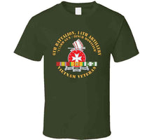 Load image into Gallery viewer, 6th Battalion, 14th Artillery Regiment - Dui - Vn Svc Bar - Top X 300 Classic T Shirt, Crewneck Sweatshirt, Hoodie, Long Sleeve