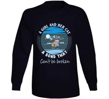 Load image into Gallery viewer, A Girl And Her Cat - On Blk Classic T Shirt, Crewneck Sweatshirt, Hoodie, Long Sleeve