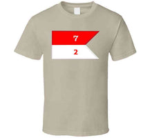 Load image into Gallery viewer, Army - 2nd Squadron, 7th Cavalry Guidon Classic T Shirt, Crewneck Sweatshirt, Hoodie, Long Sleeve