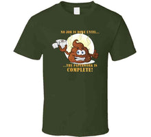 Load image into Gallery viewer, No Job Is Done Until The Paperwork Is Complete - Shit Emoji Classic T Shirt, Crewneck Sweatshirt, Hoodie, Long Sleeve