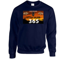 Load image into Gallery viewer, Us Army - Buffalo Soldier - 365 W Buffalo Head Center X 300 Classic T Shirt, Crewneck Sweatshirt, Hoodie, Long Sleeve