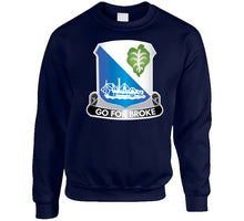 Load image into Gallery viewer, Army - 100th Infantry Battalion - Dui Wo Txt X 300 Classic T Shirt, Crewneck Sweatshirt, Hoodie, Long Sleeve