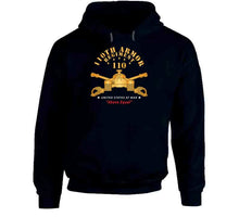 Load image into Gallery viewer, 110th Armor Regiment - Above Equal X 300 Classic T Shirt, Crewneck Sweatshirt, Hoodie, Long Sleeve