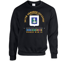 Load image into Gallery viewer, 367th Armored Infantry Battalion - Dui W Eur Svc X 300 Classic T Shirt, Crewneck Sweatshirt, Hoodie, Long Sleeve