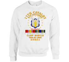 Load image into Gallery viewer, Army - 5th Squadron 17th Cavalry - Air Cav - Camp Mobile Korea W Kdsm Svc Classic T Shirt, Crewneck Sweatshirt, Hoodie, Long Sleeve