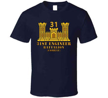 Load image into Gallery viewer, Army - 31st Engineer Battalion (combat) W Eng Branch Classic T Shirt, Crewneck Sweatshirt, Hoodie, Long Sleeve